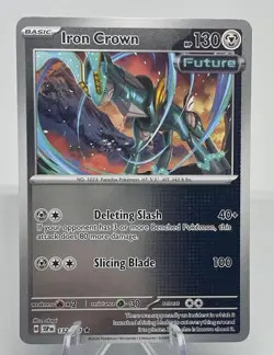 IRON CROWN 132/191 SURGING SPARKS POKEMON HOLO NM/M Free S/H - Image 1