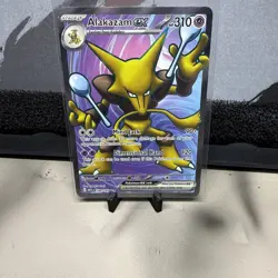 Alakazam ex - 188/165 Ultra Rare Scarlet and Violet 151 Pokemon TCG NM - Image 1