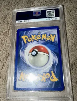 Pokemon TCG Charizard Base Set Holo Rare PSA 8 #4/102 Wizards 1999 English - Image 2