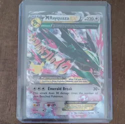Pokemon M Rayquaza EX 76/108 Celebrations Classic Collection Holo 220 HP - Image 1