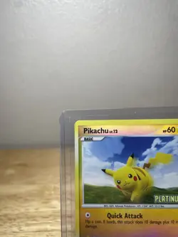 Majestic Dawn Pikachu LV.12 Reverse Holo Platinum Stamped Pokemon Card 70/100 - Image 2
