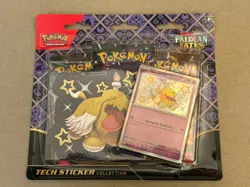 Pokemon Scarlet & Violet Paldean Fates 3 Pack Blister Greavard Promo New! - Image 1