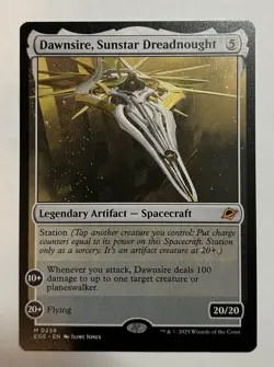 MTG Dawnsire, Sunstar Dreadnought (0238) *Non-Foil* Edge Of Eternities - Image 1