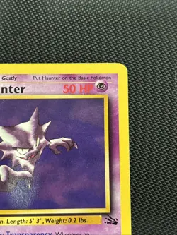 Haunter - 21/62 - Unlimited Non Holo Rare - 1999 WoTC Fossil - Pokemon TCG - NM - Image 4