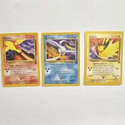Pokemon: Zapdos, Articuno, Moltres, Legendary Birds - Promo Cards - Near Mint - Image 1