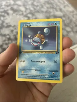 Pokemon Card Team Rocket No 68/82 Squirtle First Edition German - Image 2