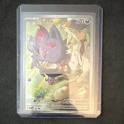 The Pokemon Company Pokemon N's Zorua SVP 189 Promo Full Art Holo Card 70HP - Image 1