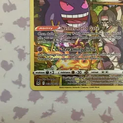 Gengar TG06/TG30 Full Art Holo Pokemon TCG Lost Origin: Trainer Gallery - Image 4