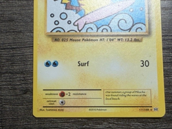 POKEMON NON HOLO SURFING PIKACHU 111/108 RARE EVOLUTIONS NEW ARCEUS SLEEVE LP-NM - Image 3