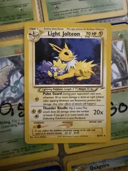 Pokemon Neo Destiny Light Jolteon 48/105 Vintage uncommon NM GRADEABLE - Image 1