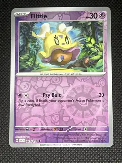 Flittle 041/091 Pokemon Sv: Paldean Fates Reverse Holo - Image 1