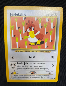 Pokemon Card TCG - Farfetch'd 43/64 - Pokemon Neo Revelation (NM/LP) - Image 1