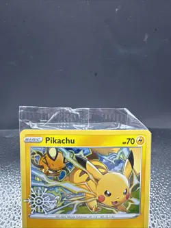 Pokemon TCG: Pikachu 049/195 Holiday Calendar 2022 Snowflake Stamp SEALED - Image 3
