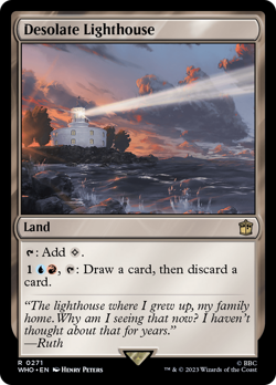 Desolate Lighthouse #271 | Near Mint | Doctor Who Magic MTG - Image 1