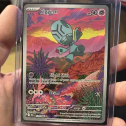 Pokemon TCG - Elgyem - 120/086 - Illustration Rare - SV: Black Bolt - Image 1