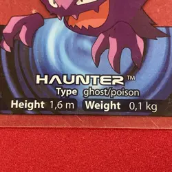 2006 Lamincards Pokemon 93 Haunter Collectible Card - Image 2