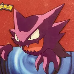 2006 Lamincards Pokemon 93 Haunter Collectible Card - Image 3