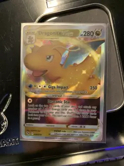 Pokemon TCG Dragonite VSTAR 050/078 Pokemon GO Ultra Rare Holo Card NM #050/078 - Image 3