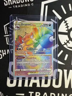 Drapion VStar 200/196 - Lost Origin - Secret Rare Rainbow Pokemon Card - Image 1