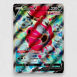 Hoopa V (Full Art) 253/264 SWSH08: Fusion Strike Holo Ultra Rare Pokemon TCG NM - Image 1