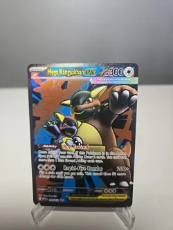 Pokemon Mega Evolution Kangaskhan EX 164/132 Ultra Rare Full Art NM Condition - Image 1