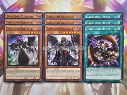 Yugioh Darklord Deck Core Set 9 card BPRO-EN019 018 063 Djehuty Gulgolet Dance - Image 1