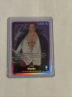 Shanks - ST05-001 - Leader - English - Near Mint - One Piece CCG - Image 1