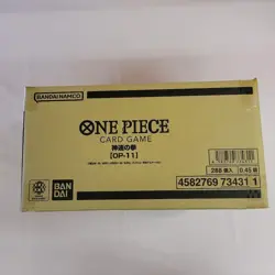 Bandai ONE PIECE Card Game Fist of Divine Speed OP-11 OP11 Box case Japanese - Image 1