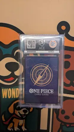 One Piece Sabo P-073 Promo Slab Graded GEM MINT 10 English Ace Grading - Image 2