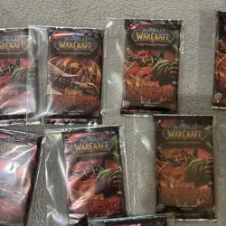 Upper Deck World of Warcraft Fires Of Outland Booster Pack - 231225/ 11 Packs 53334534208 - Image 3