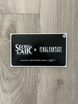Secret Lair Final Fantasy English Grimoire FOIL Sealed - IN HAND - Free Shipping - Image 1