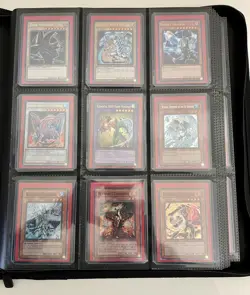 Yugioh 200 Foil Card Binder Lot Dark Magician Blue-Eyes White Dragon Konami - Image 2
