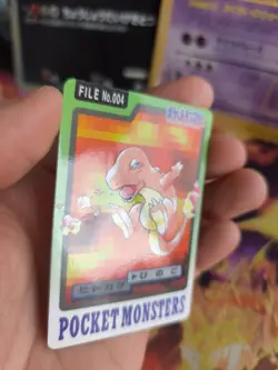 Pokemon Karte Card Pocket Monsters Carddass 1997 japanese Charmeleon VG- Glumand - Image 3