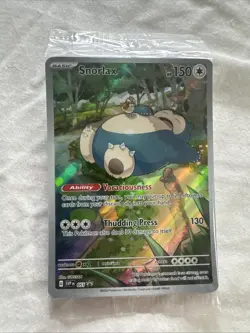 Snorlax 051 Sv: Scarlet & Violet Promo Cards Holo SEALED - Image 4