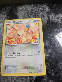 Minccino RC18/RC25 Legendary Treasures Pokemon Card - Image 3