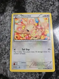 Minccino RC18/RC25 Legendary Treasures Pokemon Card - Image 4