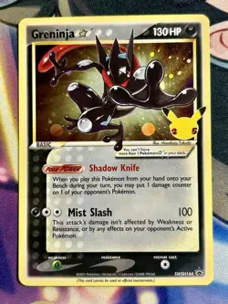 Greninja Star SWSH144 SWSH: Sword & Shield Promo Cards Holo LP - Image 1