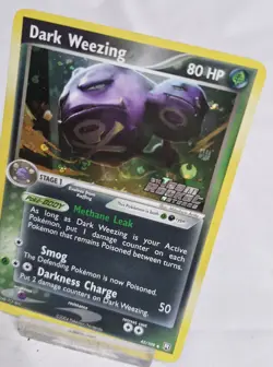 Pokemon Dark Weezing Card 42/109 Team Rocket Returns Stamped - Image 2