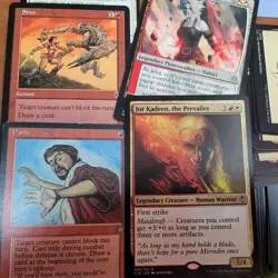 RED/WHITE *TOXIC POISON INFECTS* themed COMMANDER MAGIC DECK 100 MTG Cards - Image 1