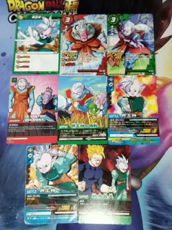 Lot Cartes Dragon Ball Z Miracle Data Carddass Card mbc Shin Kaio Kibito DBZ - Image 1