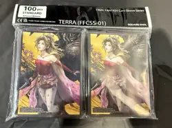 FINAL FANTASY Card Sleeve Series Terra (FFCSS-01) IN HAND BRAND NEW SEALED - Image 1