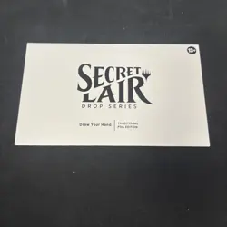 MTG Secret Lair: Draw Your Hand [SEALED FOIL] Magic the Gathering - Image 1