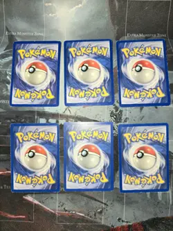 Vintage Pokemon Card Lot Eevee, Wooper, Weedle Tangela Base 2, Jungle, Discovery - Image 4