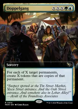 1 x Doppelgang - Extended Art - Murders at Karlov Manor - NM-Mint - MTG - Image 1