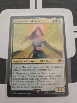 MTG - Arwen, Mortal Queen - Regular Mythic #193 - LOTR: Tales of Middle-earth NM - Image 1