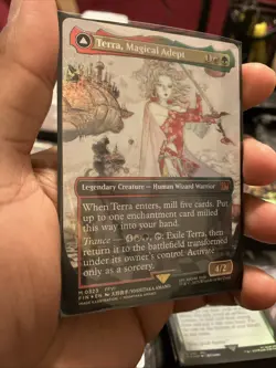 Terra, Magical Adept (Borderless) Final Fantasy Foil - Image 1