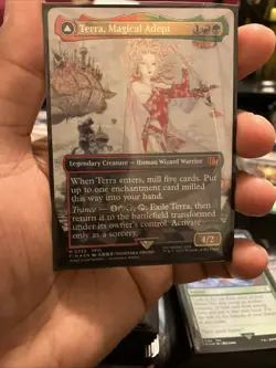 Terra, Magical Adept (Borderless) Final Fantasy Foil - Image 3