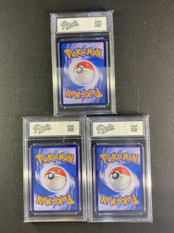 Pokemon TCG S-Chinese 151C 007 005 105 Squirtle Charizard Marowak Grade10 - Image 2