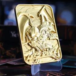 Yu-Gi-Oh! Metal Replica Card B. Skull Dragon 24karat Gold Plated Limited Edition - Image 3
