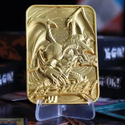 Yu-Gi-Oh! Metal Replica Card B. Skull Dragon 24karat Gold Plated Limited Edition - Image 4